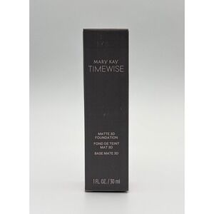Mary Kay TimeWise Matte 3D Foundation Beige W 180 NIB 1oz/30ml